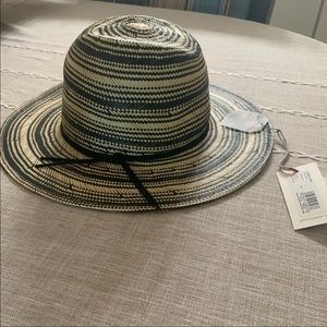Johnny Was Adjustable Raffia Summer Hat